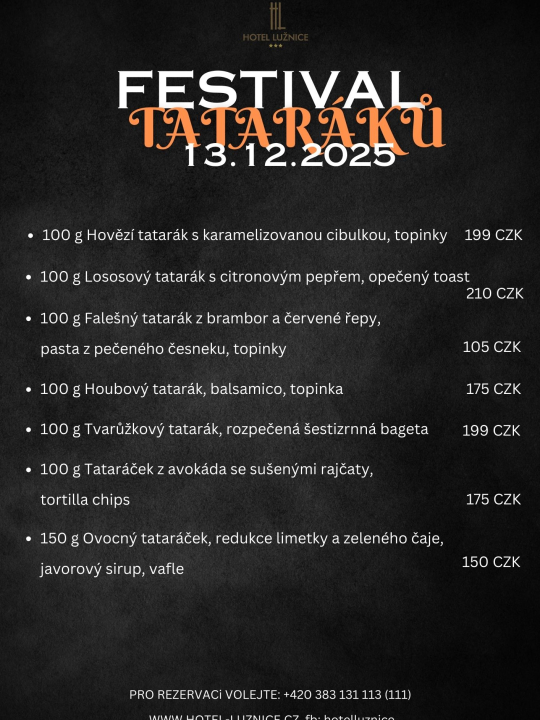 FESTIVAL TATARÁKŮ
