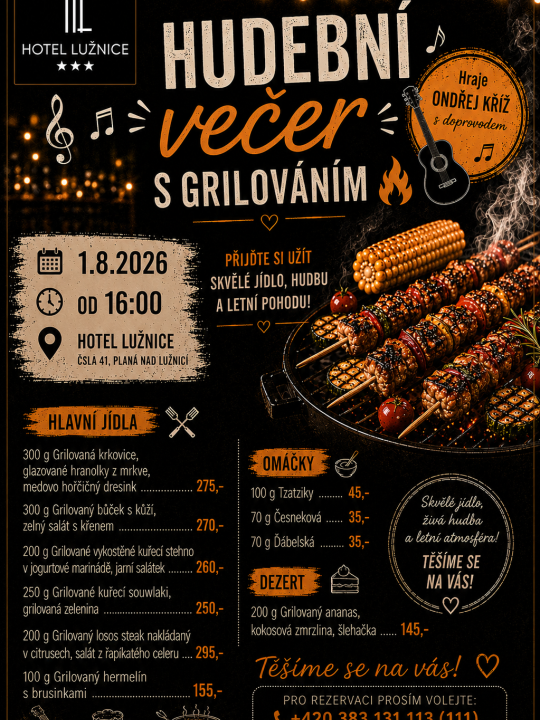Grilovačka s hudbou